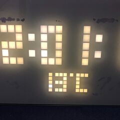おしゃれデジタル時計300円の画像