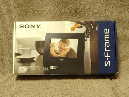 ソニー SONY デジタルフォトフレーム S-Frame D710 7.0型 内蔵メモリー128MB ブラック DPF-D710/B