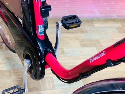 ❹5902子供乗せ電動アシスト自転車Panasonic26インチ良好バッテリー 