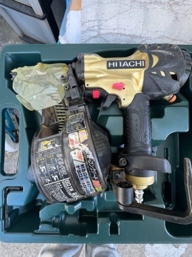 日立 高圧釘打ち機 NV65HMC 中古