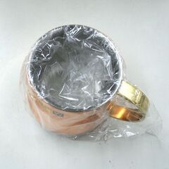 未使用保管品 金属製断熱マグカップ 2客セット CROSSON INSULATE CUP ステンレス製 銅メッキ クロッソン 札幌市 清田区 平岡の画像