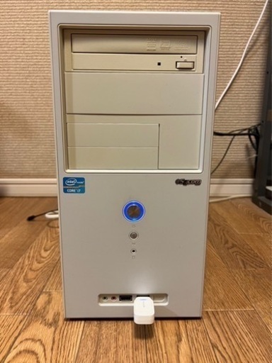 【お取引中】中古ミニタワーPC (Intel Core i7-2600 3.4GHz、8GB RAM、4TB HDD)