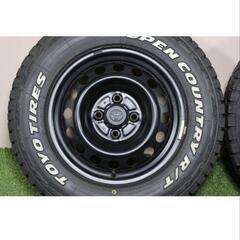 オープンカントリーR T 165 80 14 鉄チン (やすし) 小松島のタイヤ