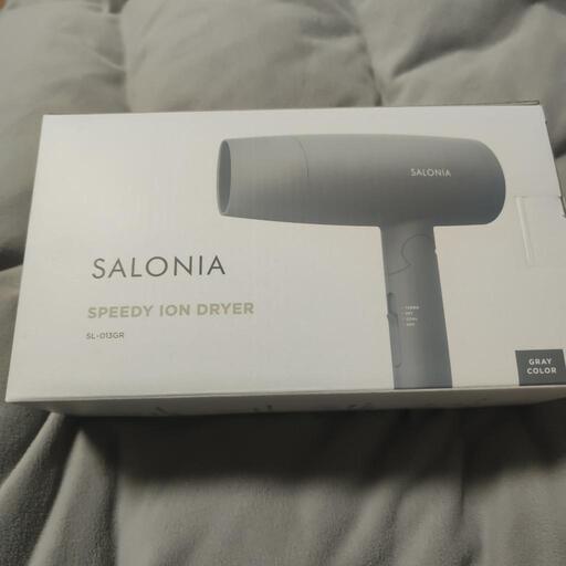 SALONIA SL-013グレー新品未使用決まりました。
