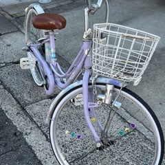 引き取り限定 広島 自転車 リコリーナ ブリヂストン 24インチ 子どもの画像
