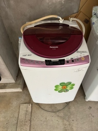 Panasonic 洗濯機　8kg 2013年製　NA-FS80H6
