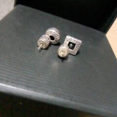 ソコラ　シルバー　ピアス925　格安！