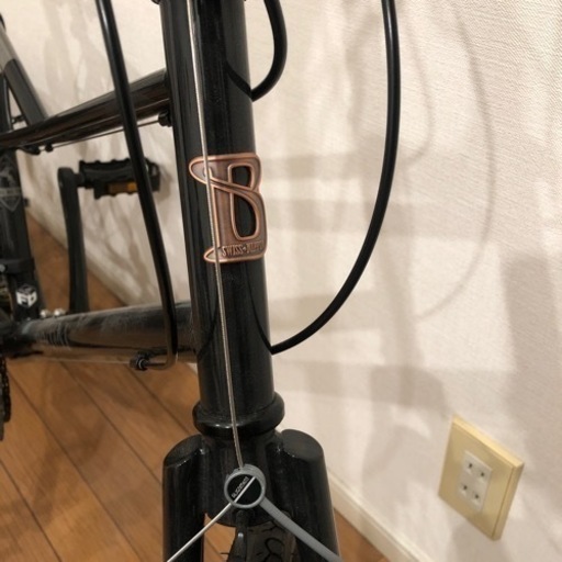 BRUNOミニベロ385 (絶対お得‼️空気入れ／自転車スタンド／ダイヤルチェーン付き⭕️）