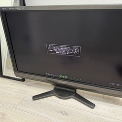 SHARP 40型液晶TV の画像