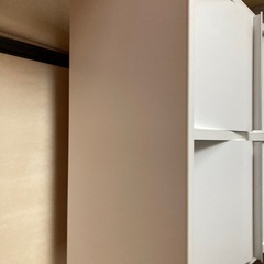 ニトリ　本棚　ラック　ホワイト　ディスプレイ　の画像