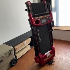 折りたたみ ジョギングマシン EXJ2115R レッド アルインコ ALINCOの画像
