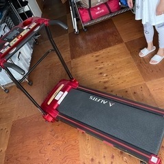 折りたたみ ジョギングマシン EXJ2115R レッド アルインコ ALINCOの画像