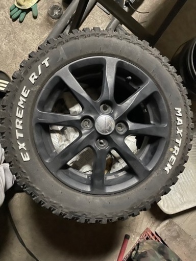 MADタイヤ4本ホイール付き❗️165/65R14❗️軽自動車❗️