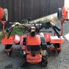 8馬力エンジン三菱GM290 シバウラ マルチャー耕運機 KJ752歩行型 管理機  の画像