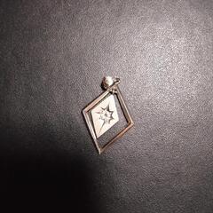 プラチナダイヤモンド刻印ありトップのみの画像