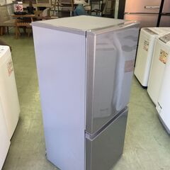【リサイクルショップ　ピカソ　小松原】AQUA アクア 126L 右開き 冷蔵庫 シルバー 2019年製 AQR-13H★4506★