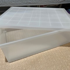 無印良品　ポリプロピレン収納ケースの画像