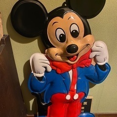 1970年代80年代　ヤングエポック社製　大きなミッキーの飾り物