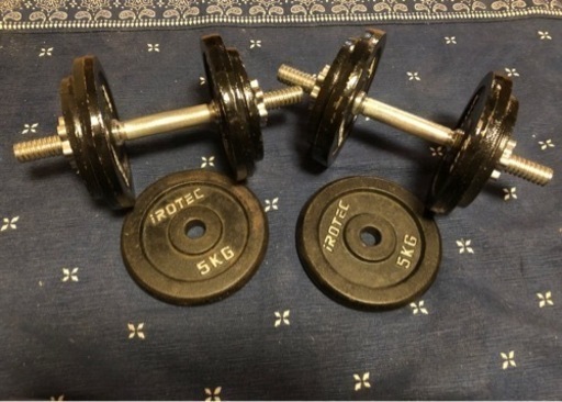 ダンベル　45KG 