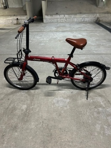 Jeep 折りたたみ自転車 20インチ 6段変速