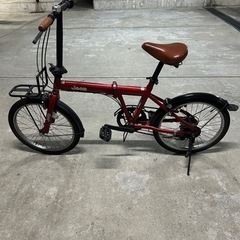 Jeep 折りたたみ自転車 20インチ 6段変速