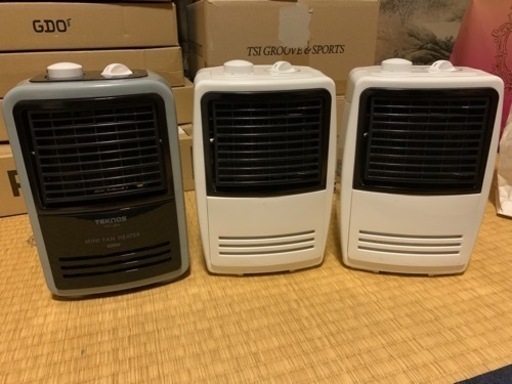 ミニファンヒーター  セット売り