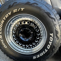 希少！RAGUNA D-Force ラグナDフォース　TOYOオープンカントリーRT 265/70R17  プラド　FJクルーザー、ランクル250、ハイラックス他の画像