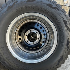 希少！RAGUNA D-Force ラグナDフォース　TOYOオープンカントリーRT 265/70R17  プラド　FJクルーザー、ランクル250、ハイラックス他の画像