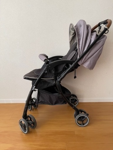 ベビーカー アップリカ ラクーナ クッション AC アクティヴグレーデニム GR