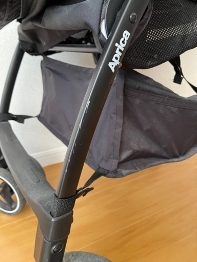 ベビーカー アップリカ ラクーナ クッション AC アクティヴグレーデニム GR