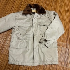 DE-LUXE Coat ボア付きジャンパー/M位　日本製