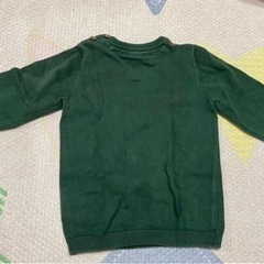 80cm h&m キツネ　fox ニット　トレーナーの画像
