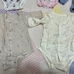 70cm 肌着　5枚セット　女の子　男の子　ミッフィーの画像