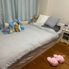 さらに値下げ27日28日に取りに来れる方用値段‼️　セミダブルマットレス　アイリスオーヤマの画像