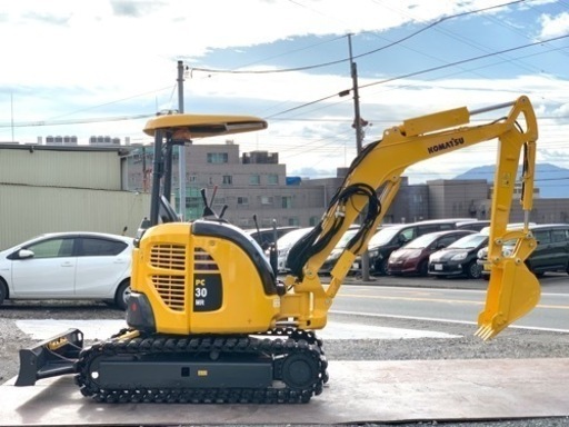 コマツ　ミニユンボ　PC30MR-3 油圧ショベル　4wayマルチ付　倍速付き　1846時間 　3tクラス　全国陸送可能 下取りOK