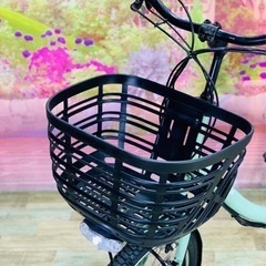 ❸5884子供乗せ電動アシスト自転車ブリヂストン20インチ良好バッテリーの画像