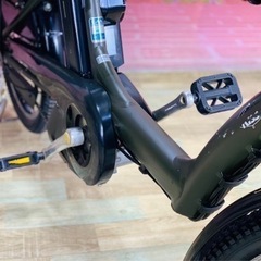 ❶5883子供乗せ電動アシスト自転車YAMAHA 20インチ良好バッテリーの画像