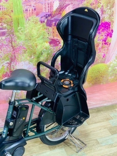 ❶5881子供乗せ電動アシスト自転車Panasonic20インチ良好バッテリー