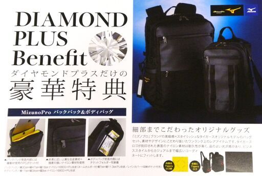 ★ 祝 ! 阪神タイガース 日本一記念 レア品 ○ 非売品 ○ 未使用 ★ 阪神タイガース ○ MizunoPro バックパック ＆ ボディバッグ …(^^♪