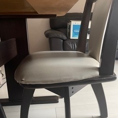 【無料】　ダイニングセット回転式4人掛け　ニトリ正規品の画像