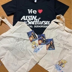 シーホースTシャツ140cm トートバッグカードセット