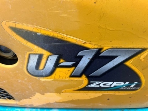 バックホーのゴムキャタ　ジャンク