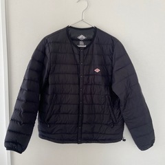 ダントン　インナーダウン　ダウンジャケット　黒　DANTON