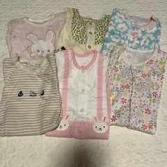 ベビー服　ロンパース　6点　60〜80cm