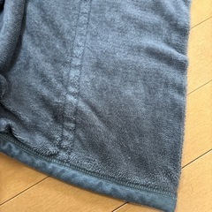 毛布　シングル　グレーの画像