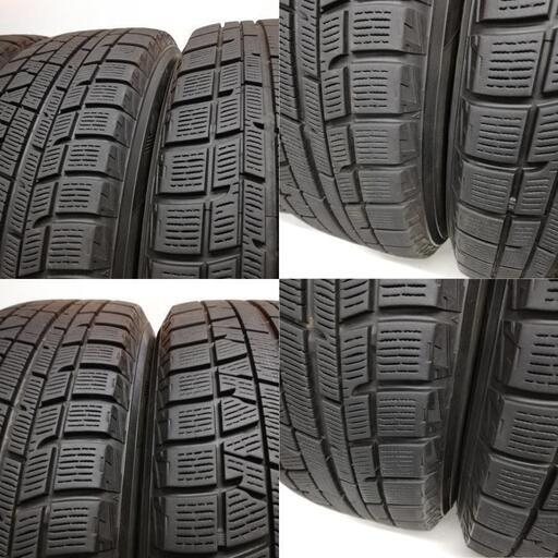 ＜スタッドレスタイヤ・ホイール 4本＞ 195/65R15 ヨコハマタイヤ   15x6J トヨタ純正 5H -100