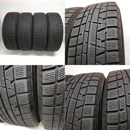 ＜スタッドレスタイヤ・ホイール 4本＞ 195/65R15 ヨコハマタイヤ   15x6J トヨタ純正 5H -100