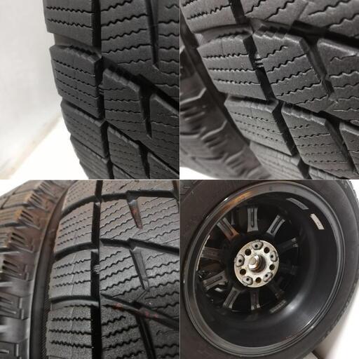 ＜スタッドレスタイヤ・ホイール 4本＞ 185/65R15 ブリヂストン 15x6J LAYCER 5H -100