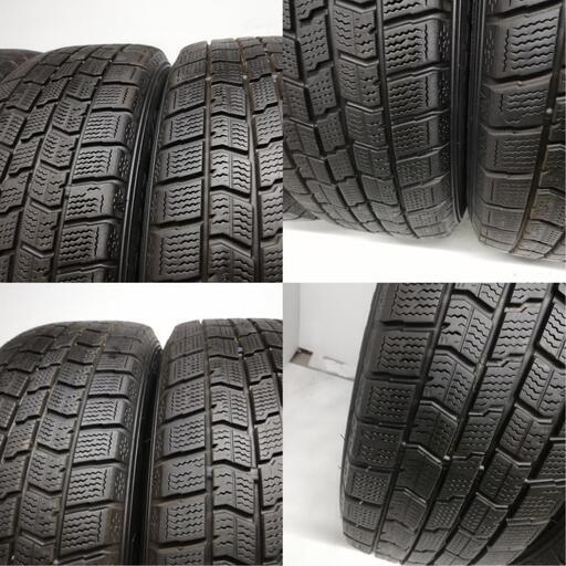 ＜スタッドレスタイヤ・ホイール 4本＞ 175/65R15 グッドイヤー  15X5.5J 日産 純正 4H -100
