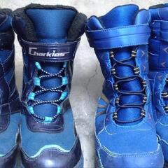 スノーブーツ、セットです「２２センチ２３センチ」